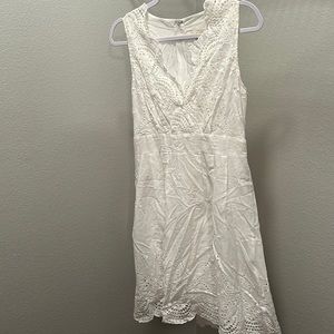 White dress size medium